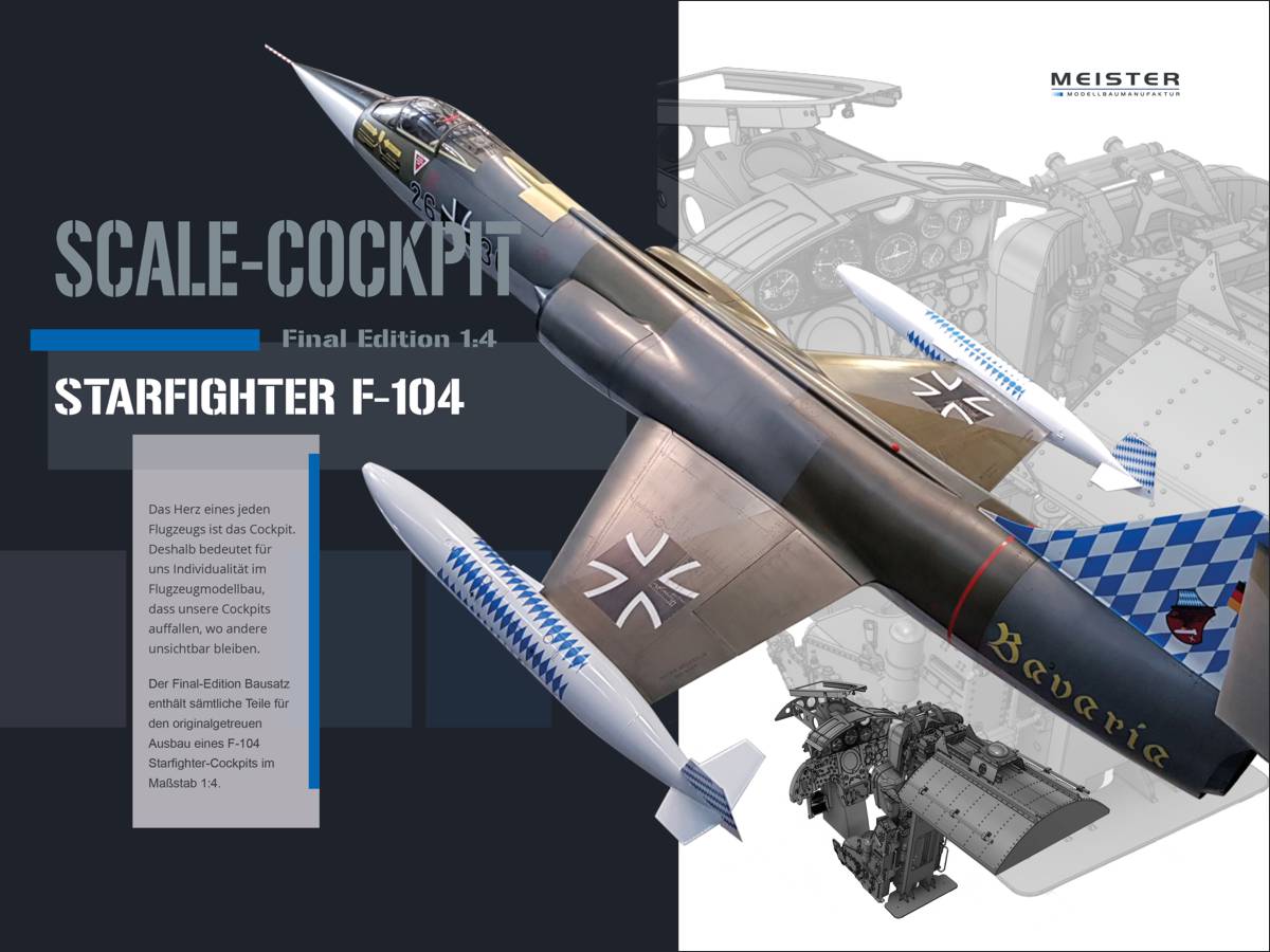 Auftragsmodellbau Flugzeugmodellbau F-104G_Starfighter-Bavarian