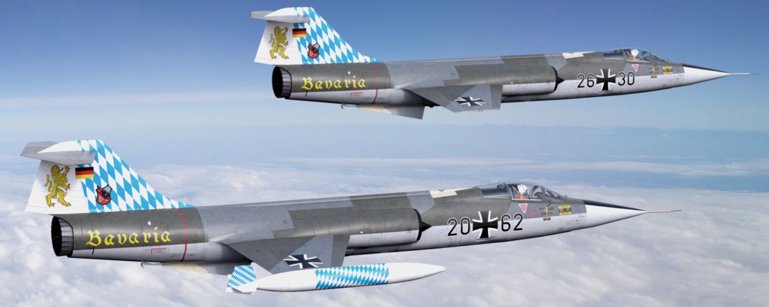 Auftragsmodellbau Flugzeugmodellbau F-104G_Starfighter-Bavarian